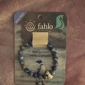 Fahlo Blue Penguin Tracking Bracelet
